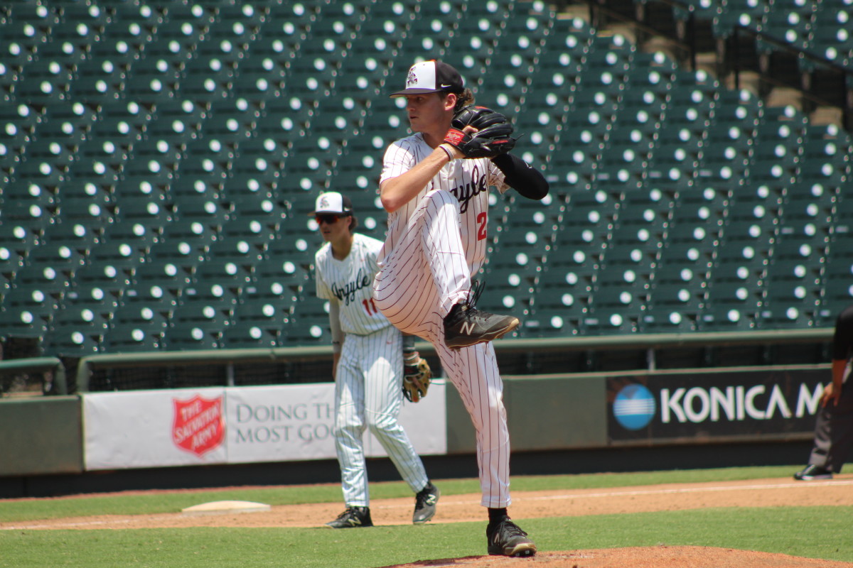 Magnolia West Argyle 5A UIL state championship Texas baseball playoffs 061023 Andrew McCulloch 76